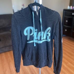 VS Pink half zip hoodie